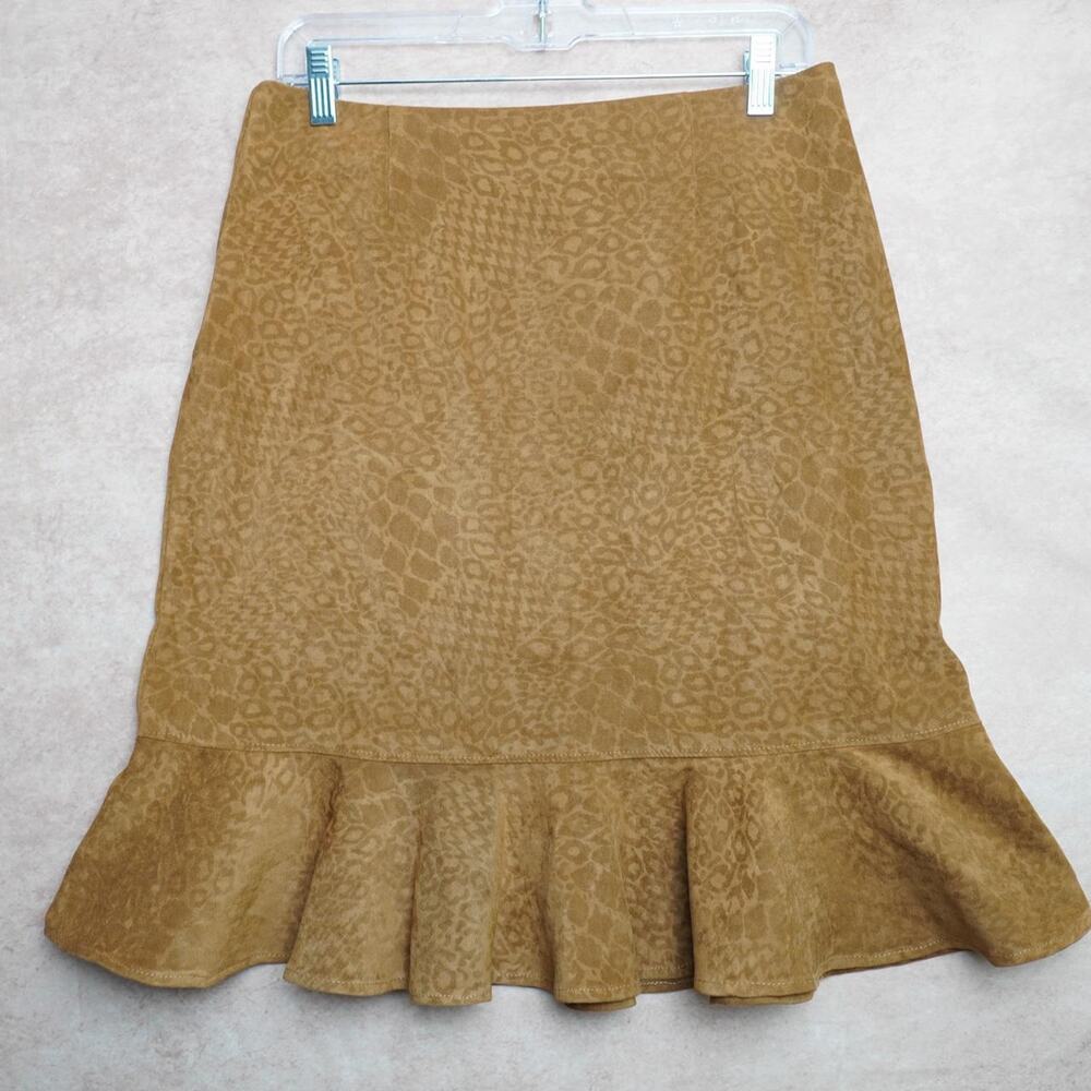 Vintage style faux suede animal